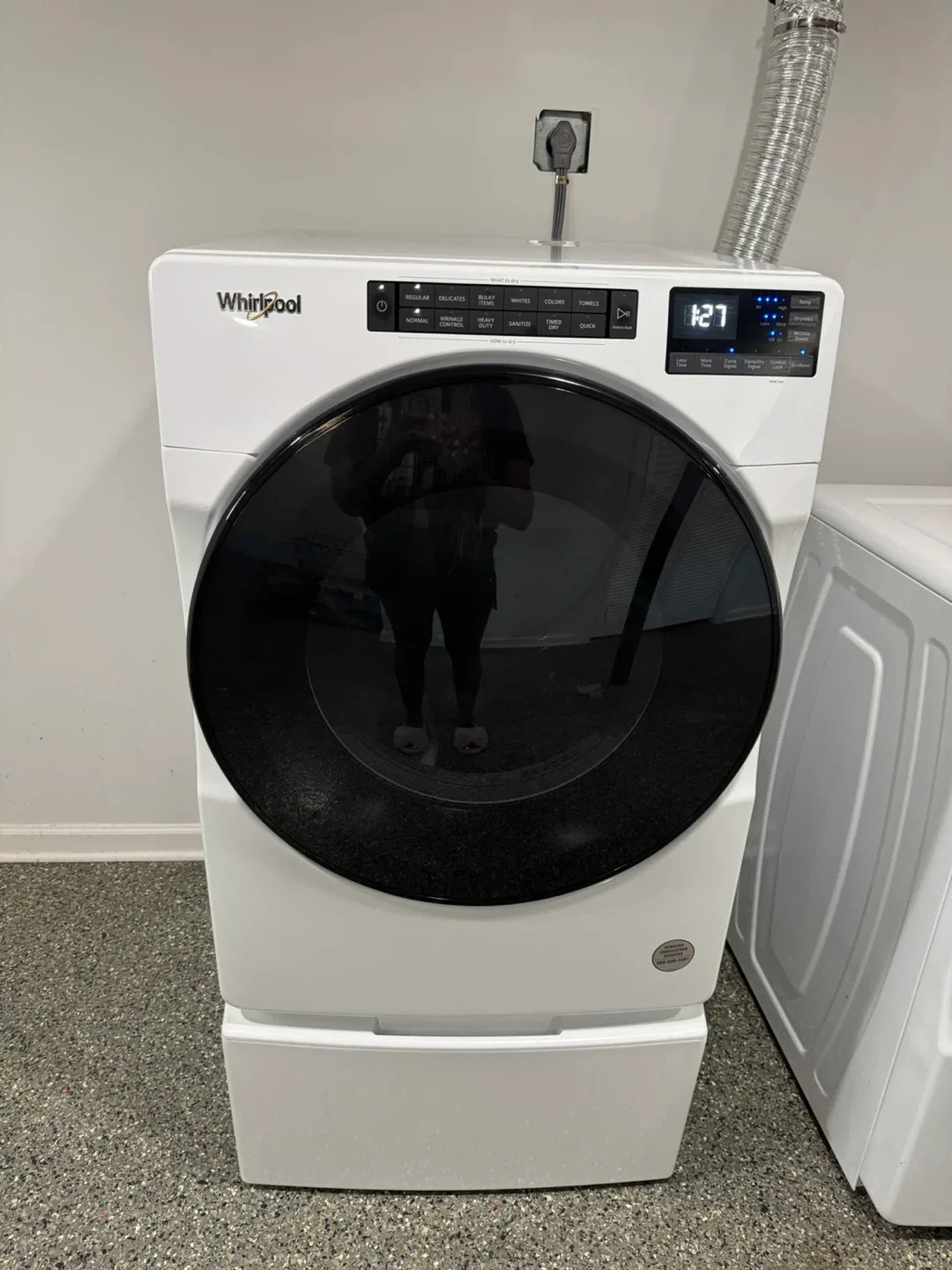 Whirlpool Front Load Washer and Dryer- White image indicator(2)