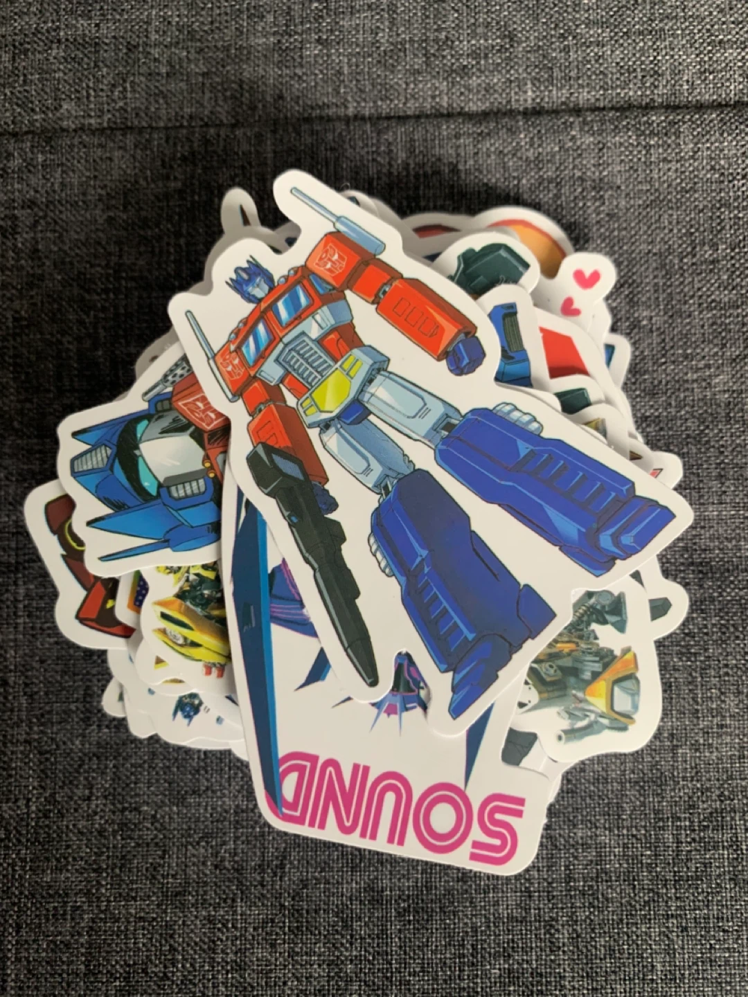Transformers Stickers - Optimus Prime, Bumblebee & More!