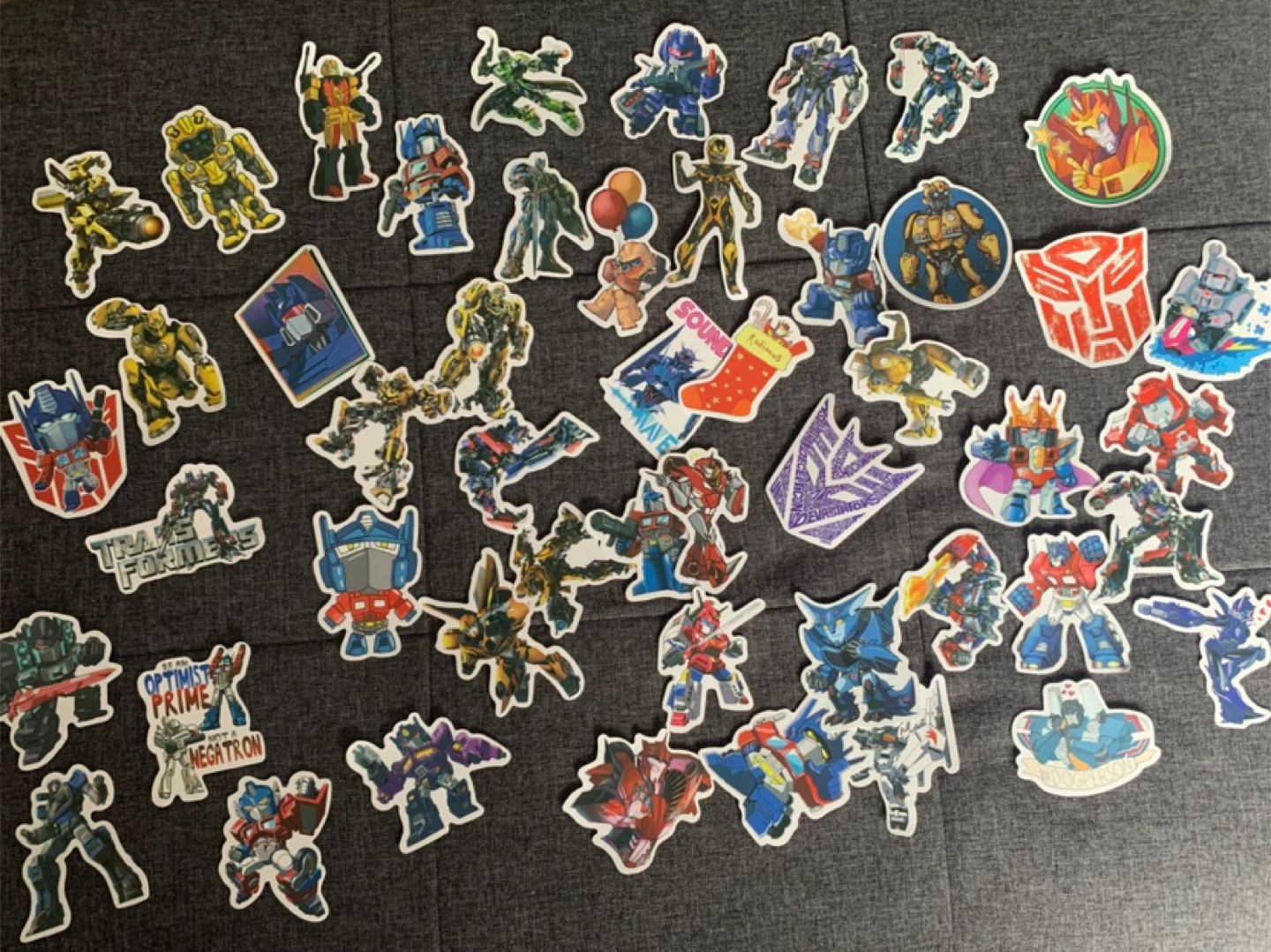 Transformers Stickers - Optimus Prime, Bumblebee & More! - photo 4