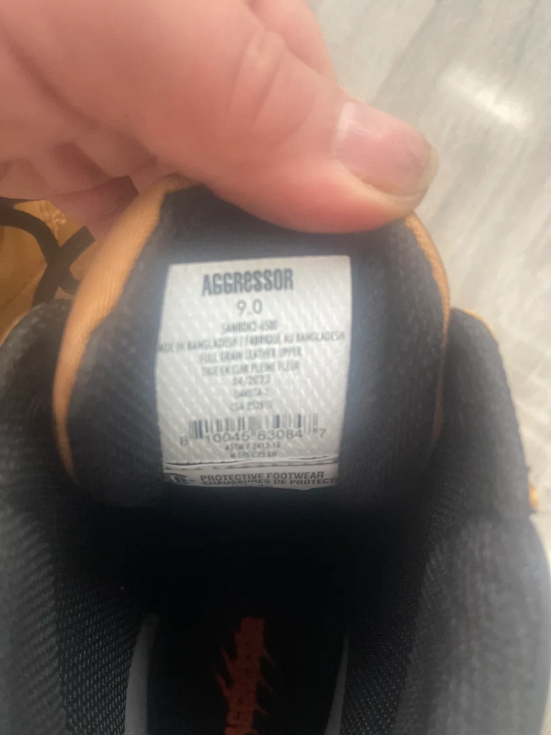 Aggressor Safety Boots - Size 9 image indicator(4)