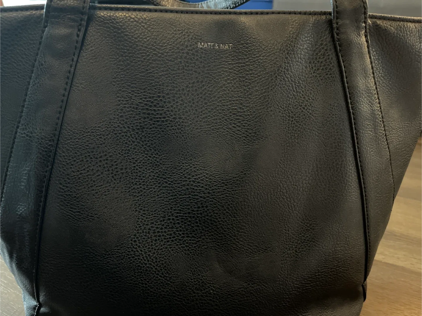 Matt & Nat Black Tote Bag image indicator(2)