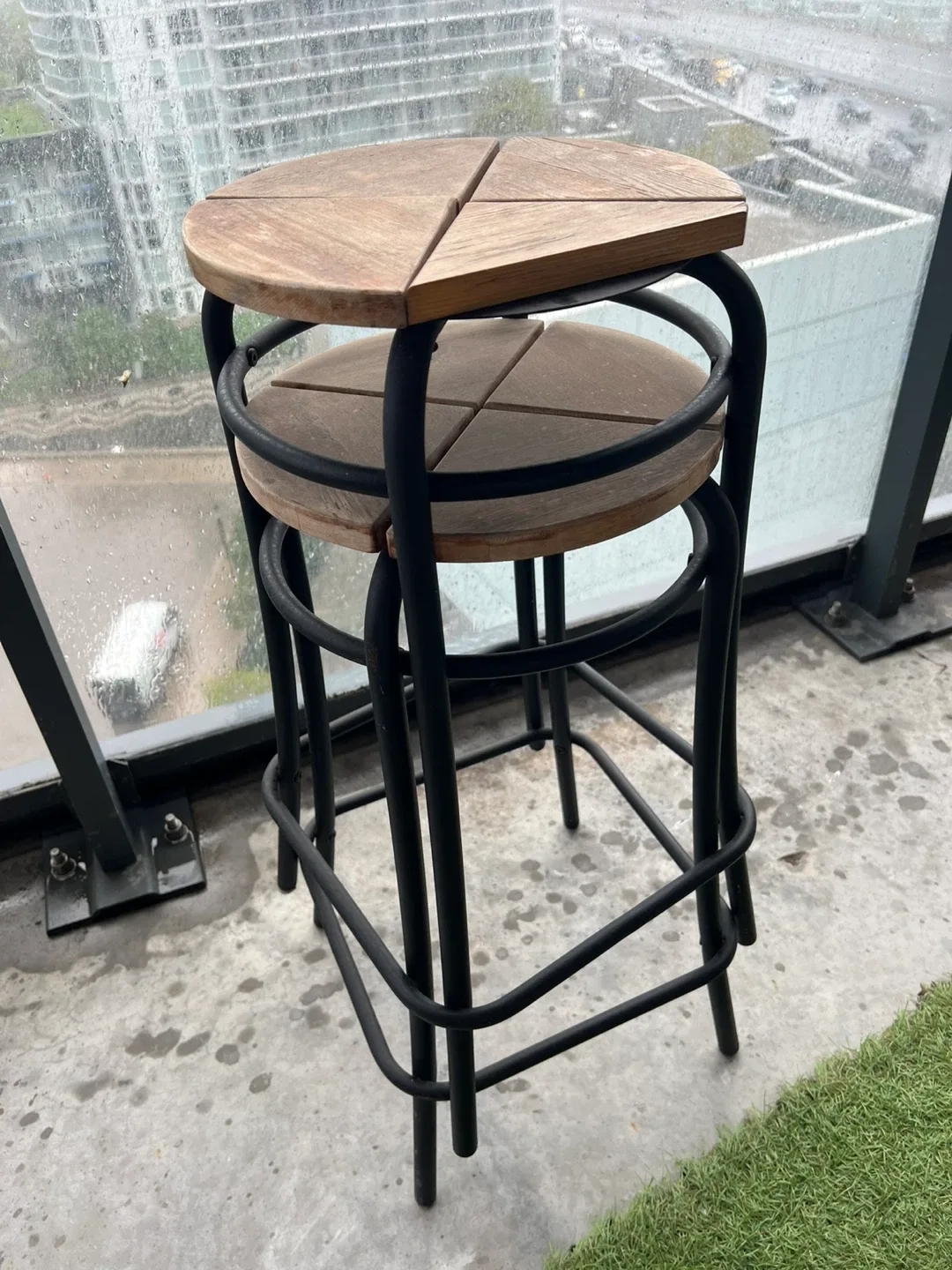 Wooden Top Bar Stool thumbnail