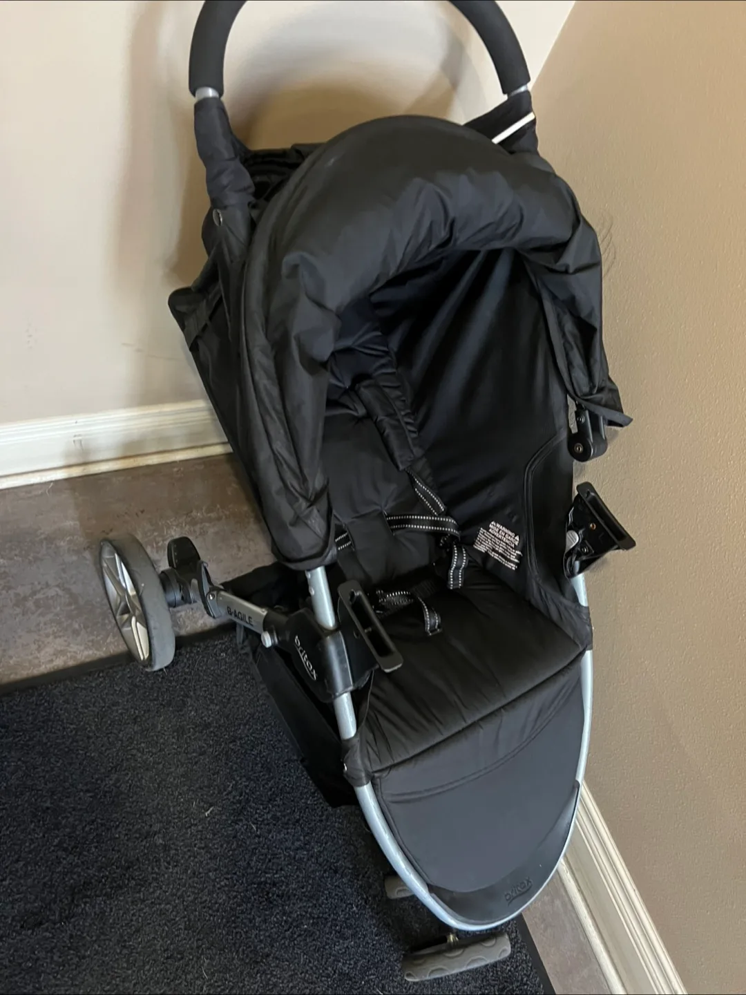 Britax B-Agile Stroller - Black image indicator(2)