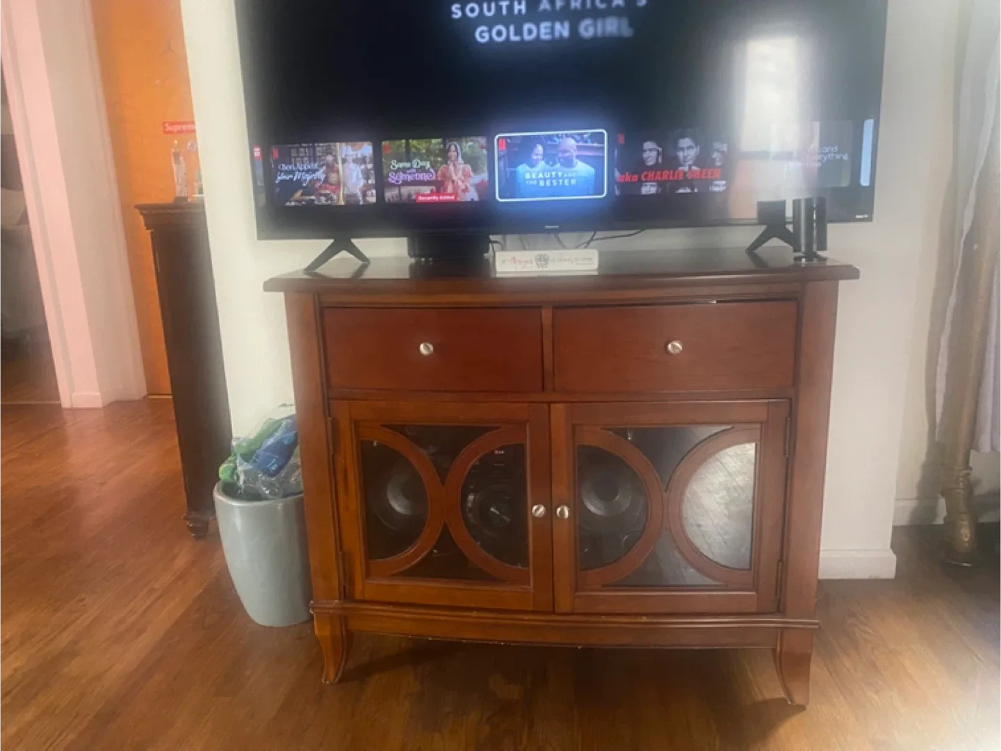 Dark Wood Jewelry Armoire image indicator(4)