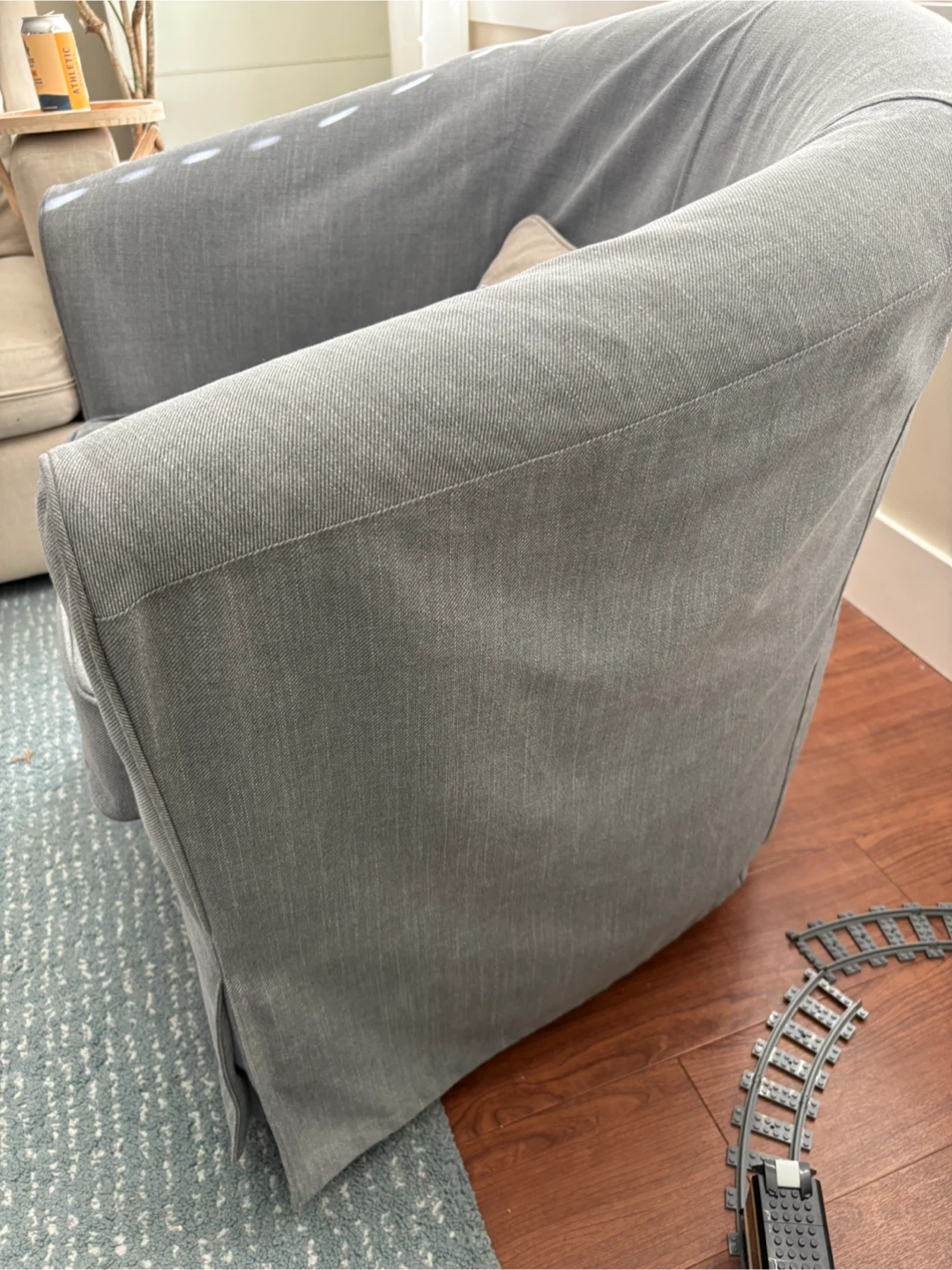IKEA accent  Chair - Light Grey - photo 2