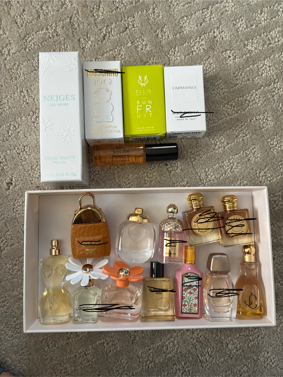 $15 each Miniature Perfume Dabbers