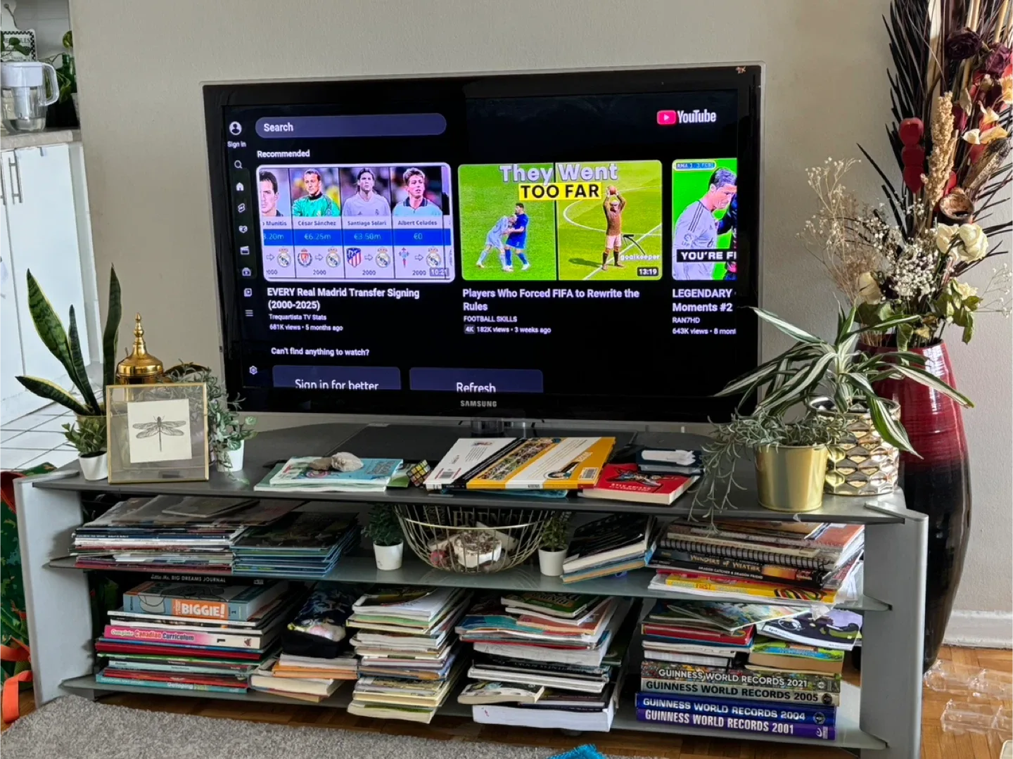 TV bench or TV stand in grey colour image indicator(2)