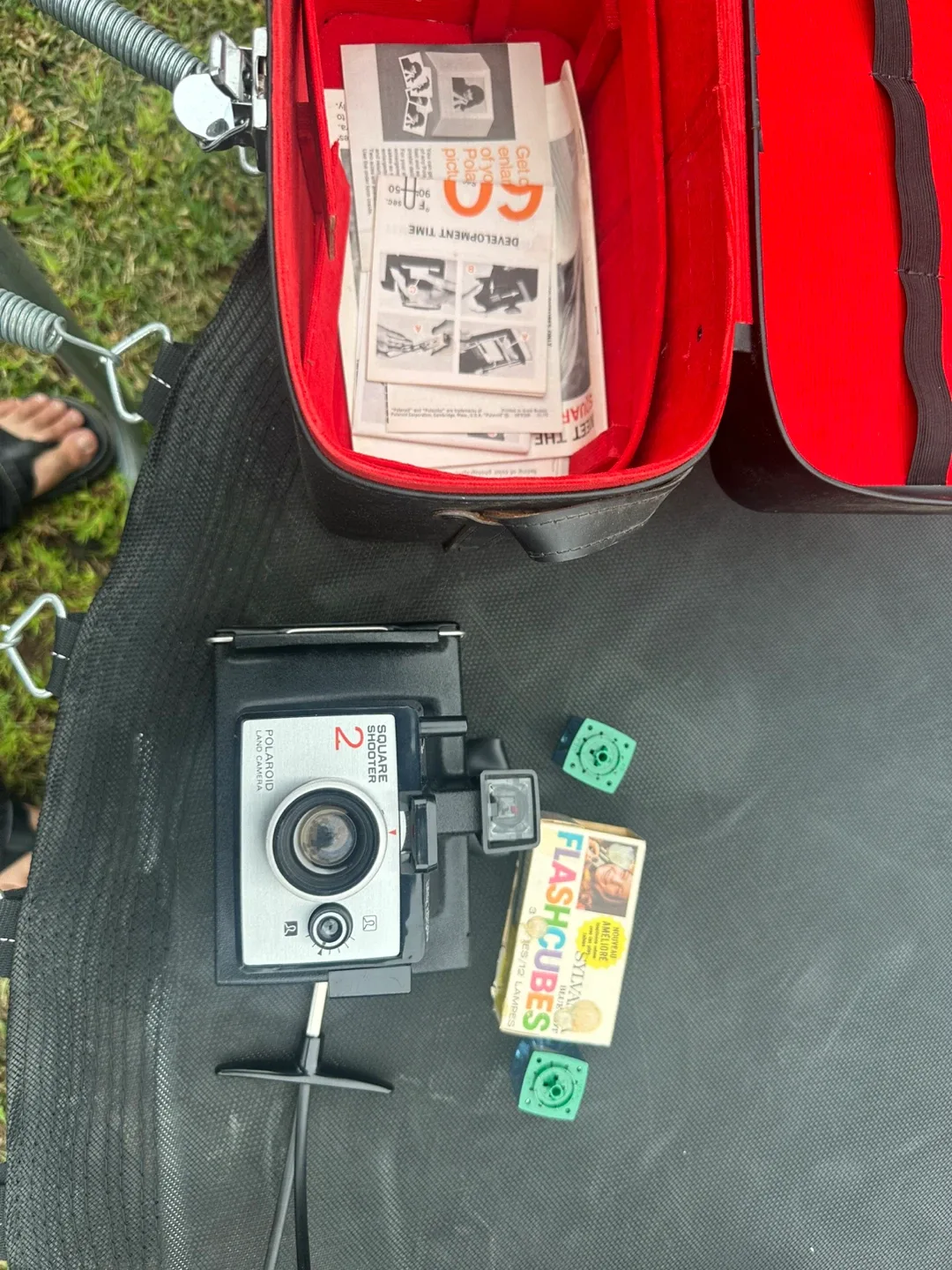 Polaroid Square Shooter 2 Land Camera w/ Flashcubes thumbnail