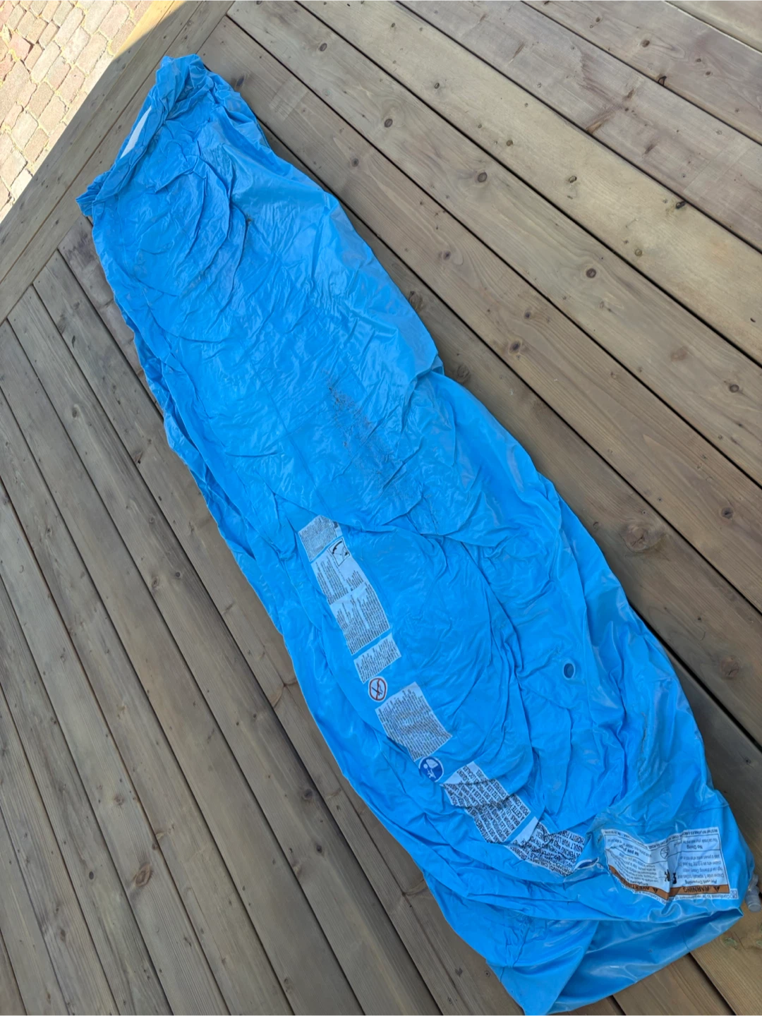 Inflatable Pool Float - Blue - photo 2