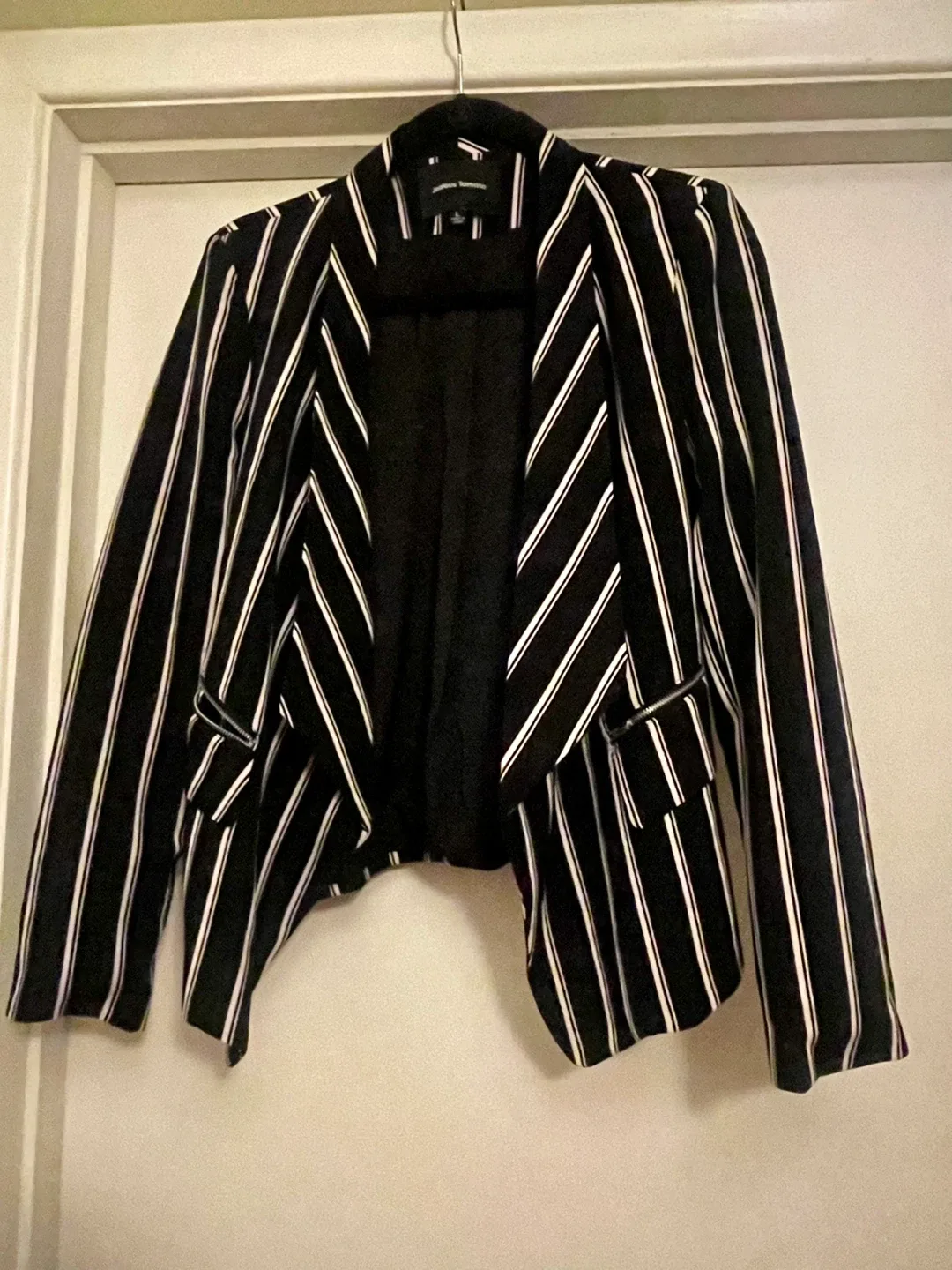 Ann Taylor Striped Blazer thumbnail