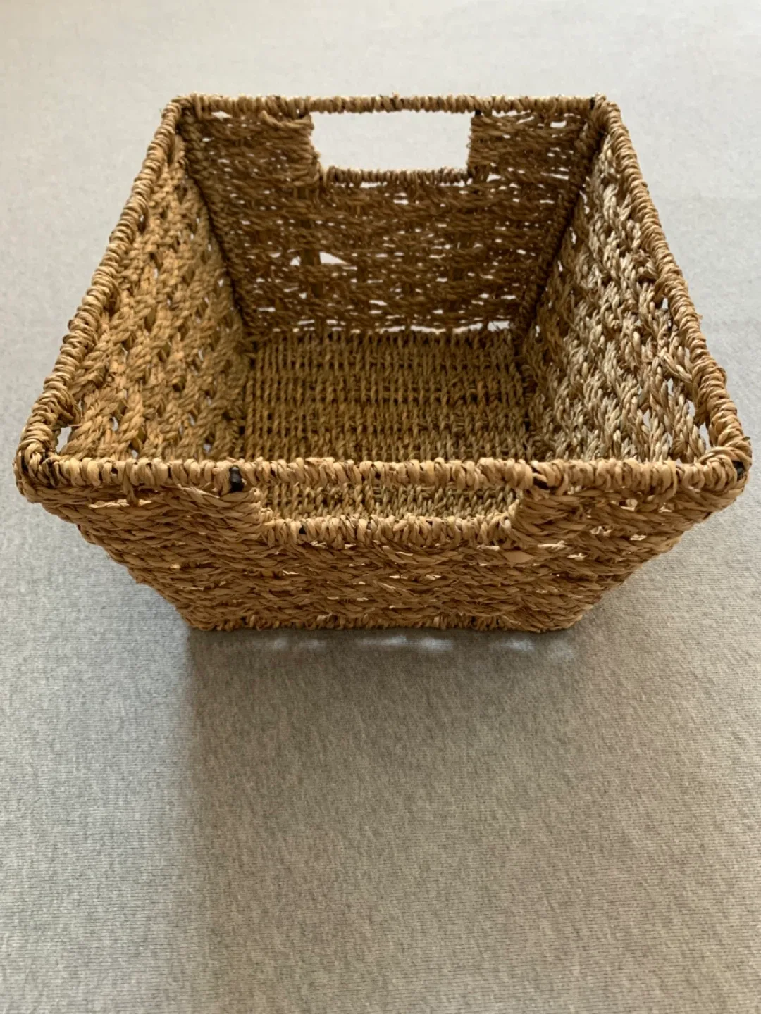 Woven Seagrass Storage Basket thumbnail