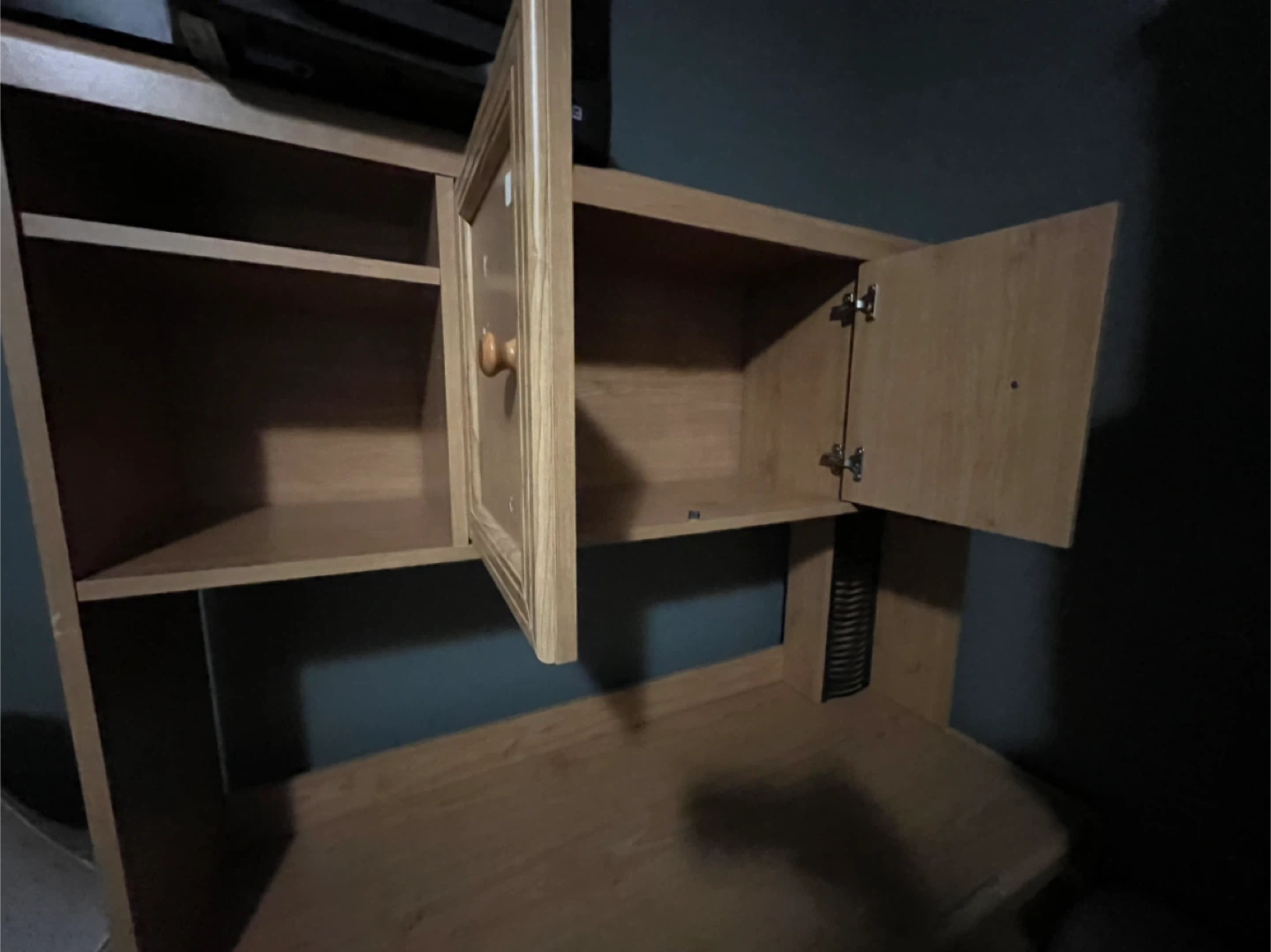 Wooden Desk with Hutch - photo 2