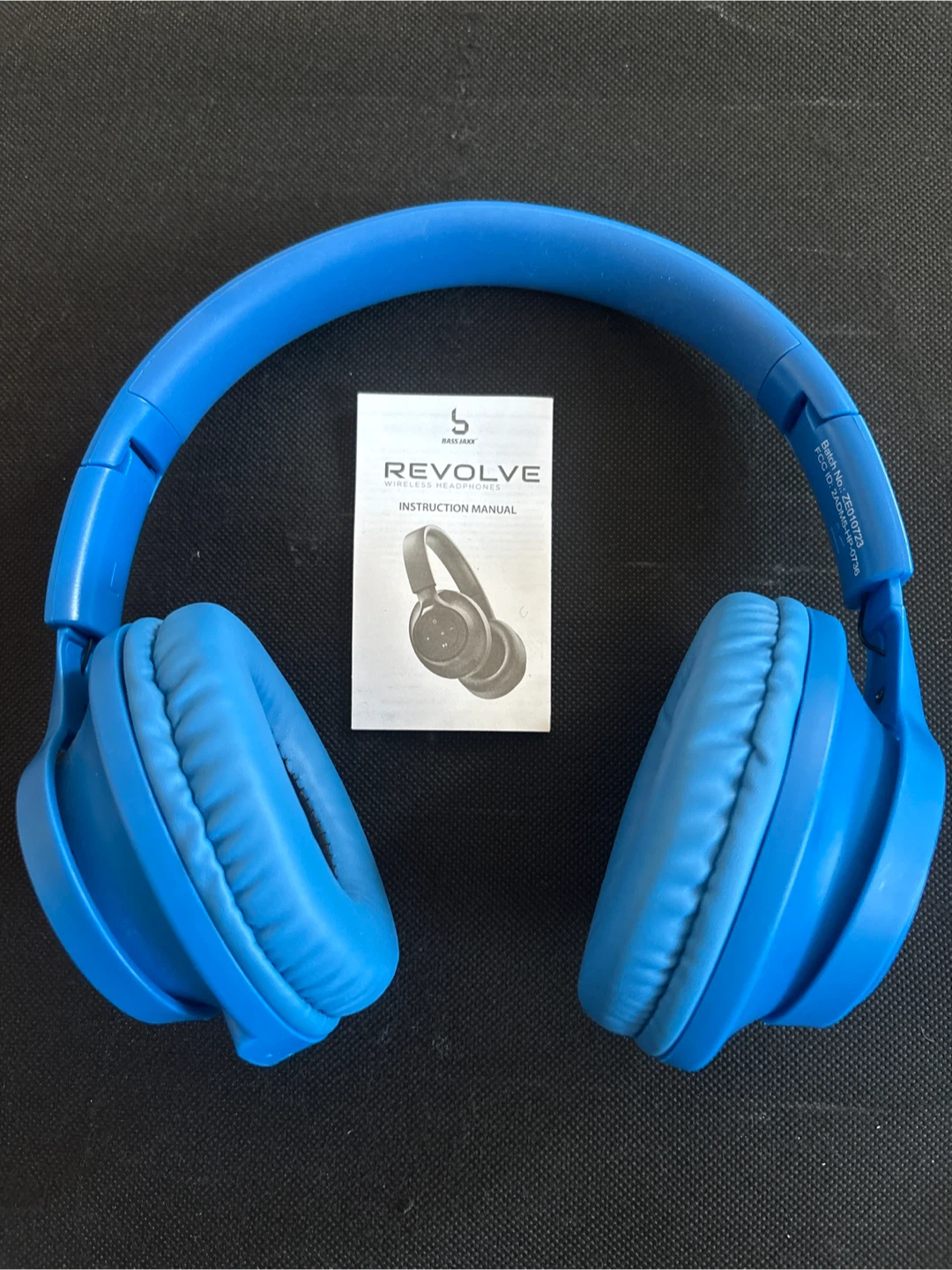 Bass Jaxx Revolve Wireless Headphones Blue
