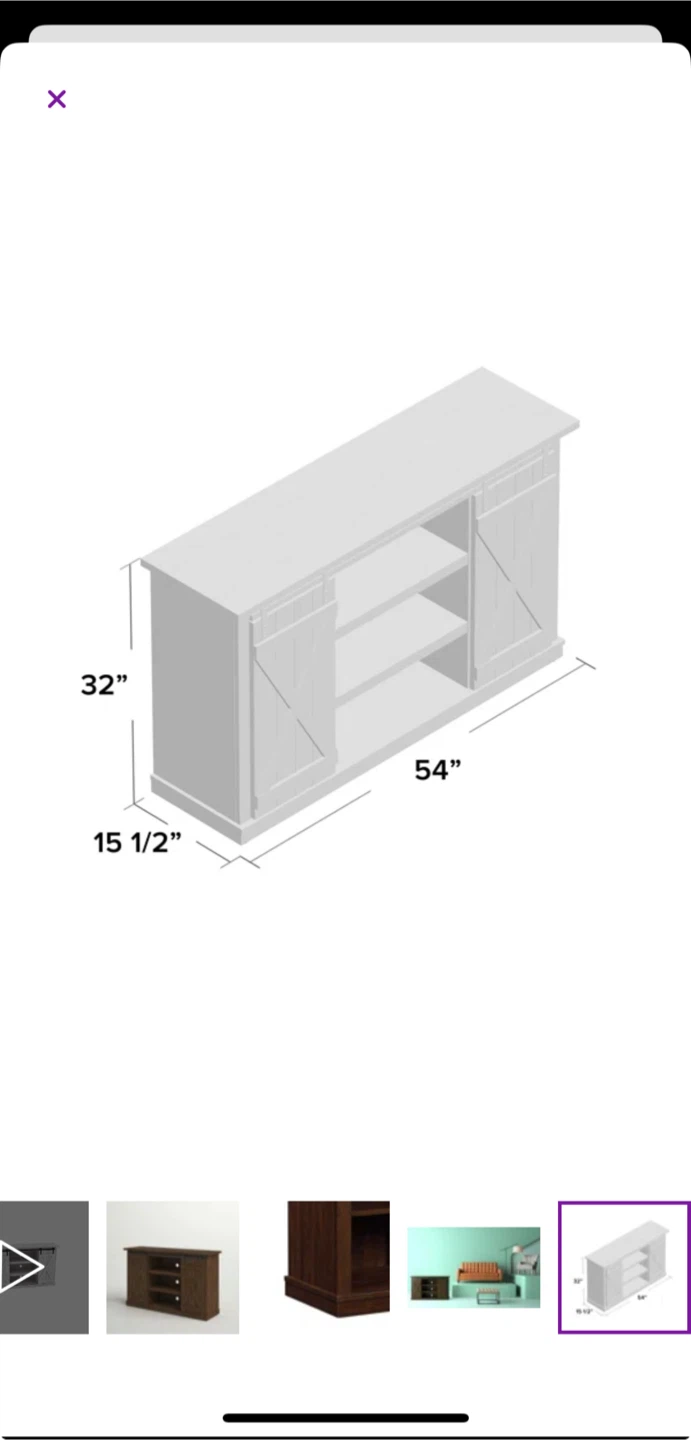 TV Stand Media Console - photo 2