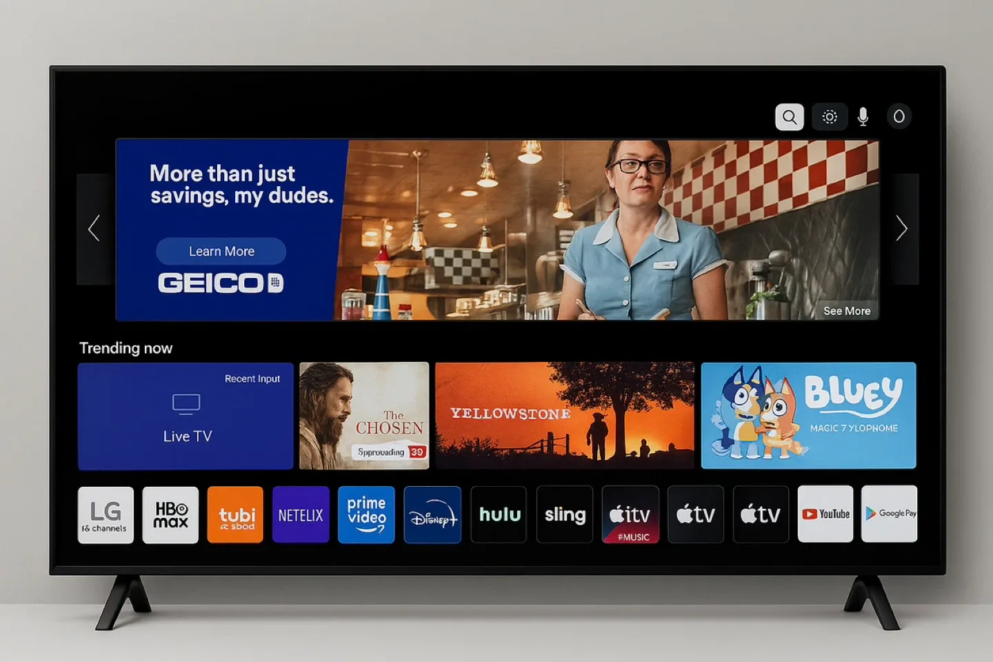 LG 70 Inch Class UQ9000 PUD Series LED 4K UHD Smart TV image indicator(2)