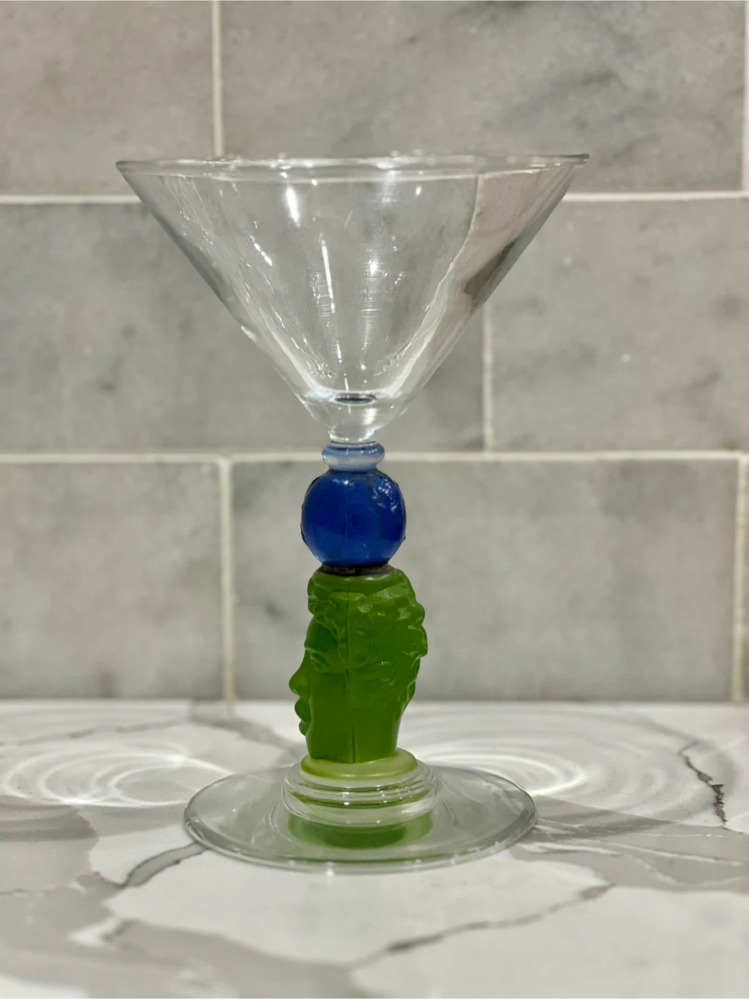 Richard Jolley 1996 American Art Martini Glasses - Set of 2 - photo 3