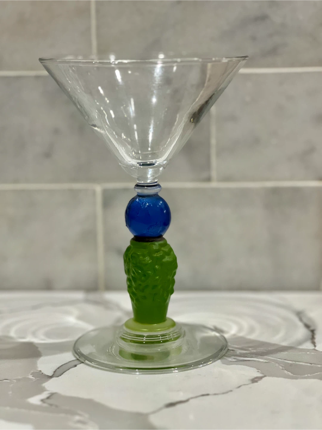 Richard Jolley 1996 American Art Martini Glasses - Set of 2 - photo 4
