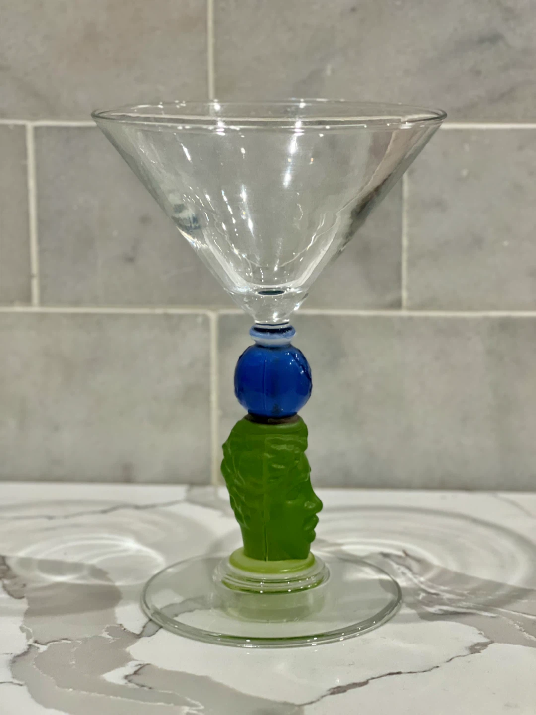 Richard Jolley 1996 American Art Martini Glasses - Set of 2 - photo 5