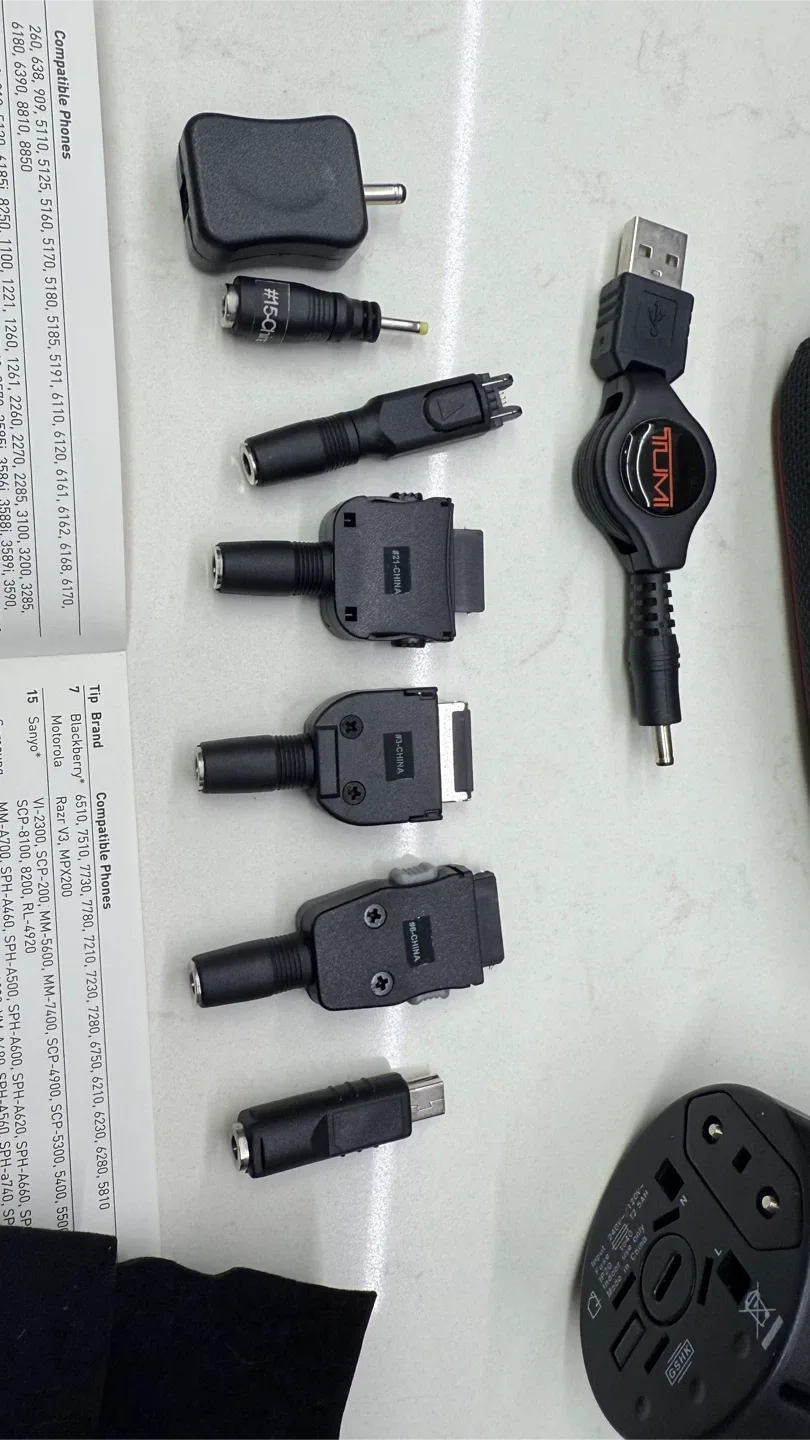 Tumi USB Travel Charger/Adapter Kit image indicator(2)