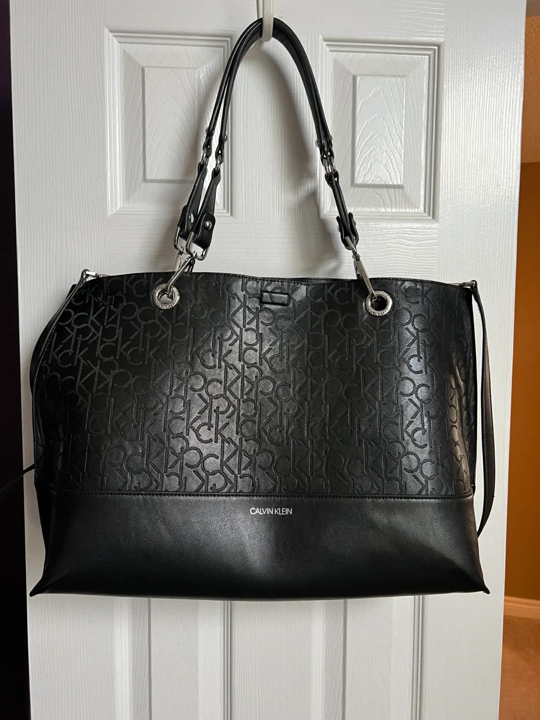 Calvin Klein Black Tote Bag thumbnail