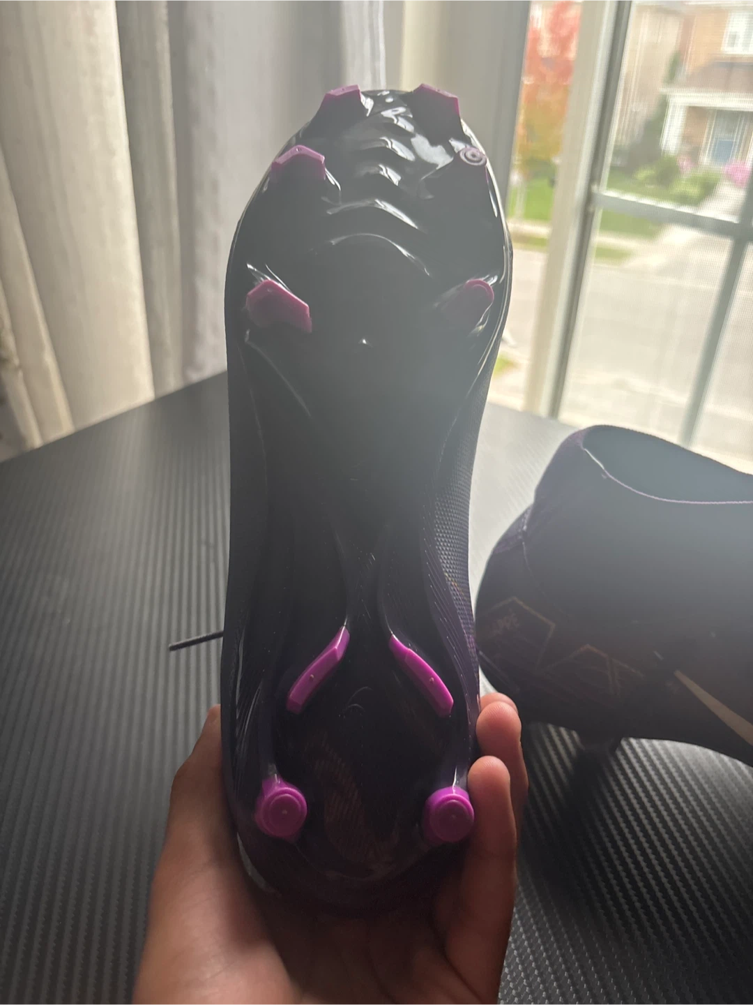 Nike Mercurial Air Zoom Purple Soccer Cleats - photo 2