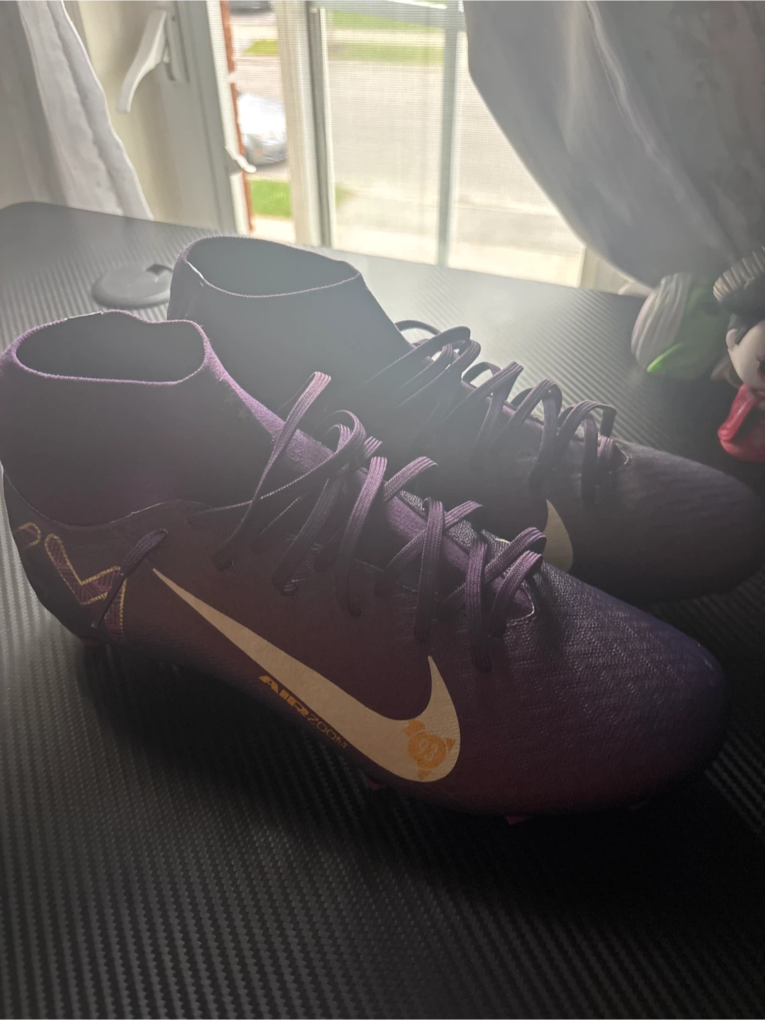 Nike Mercurial Air Zoom Purple Soccer Cleats