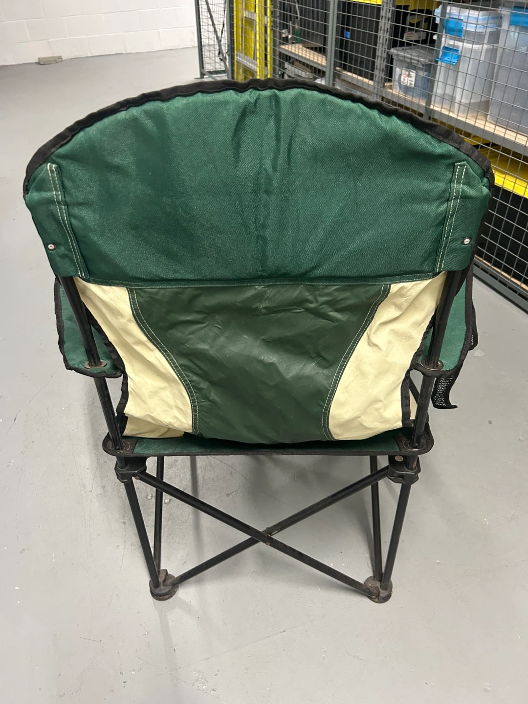 🥕Green Folding Camping Chair with Footrest - photo 3