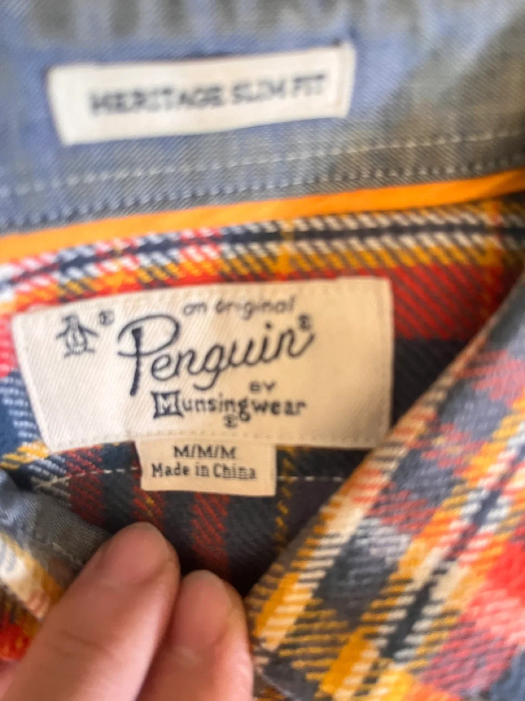 Penguin , Banana Republic  Slim Fit Flannel - M image indicator(3)