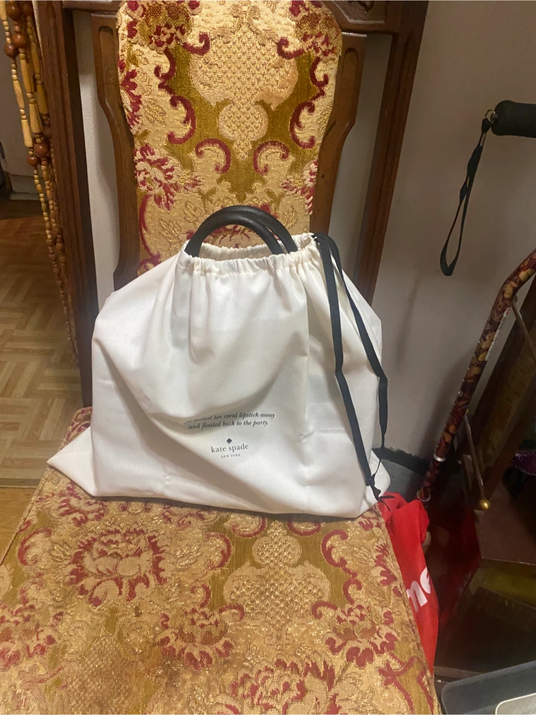 Kate Spade Satchel - Green & Cream - photo 3