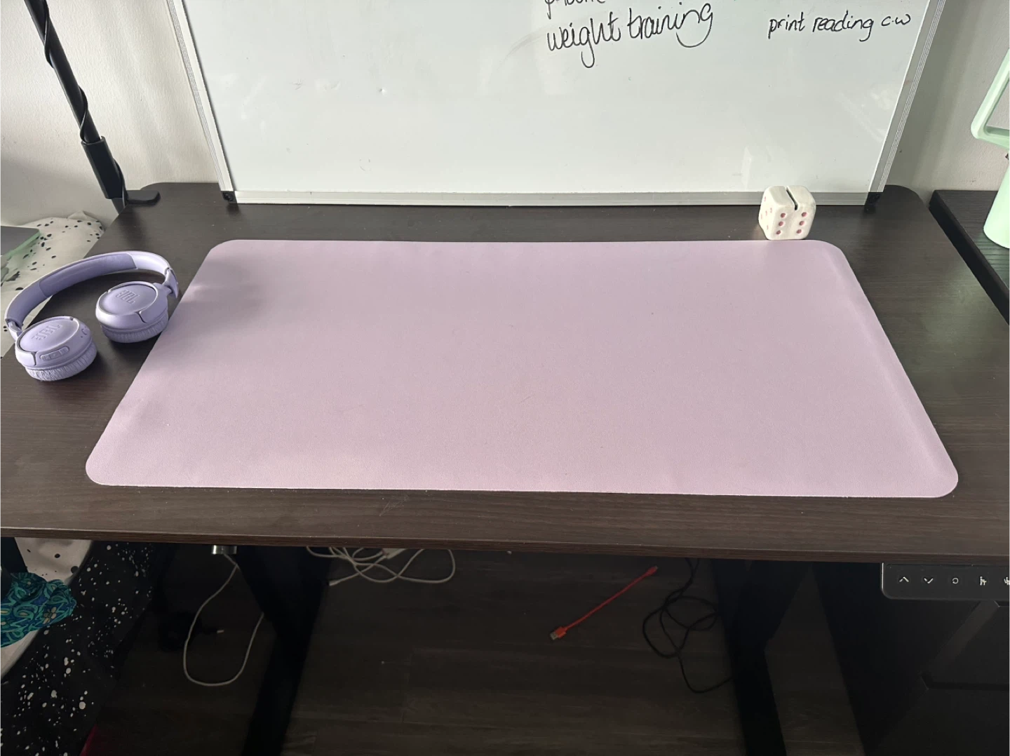 Vegan Leather Desk Pad