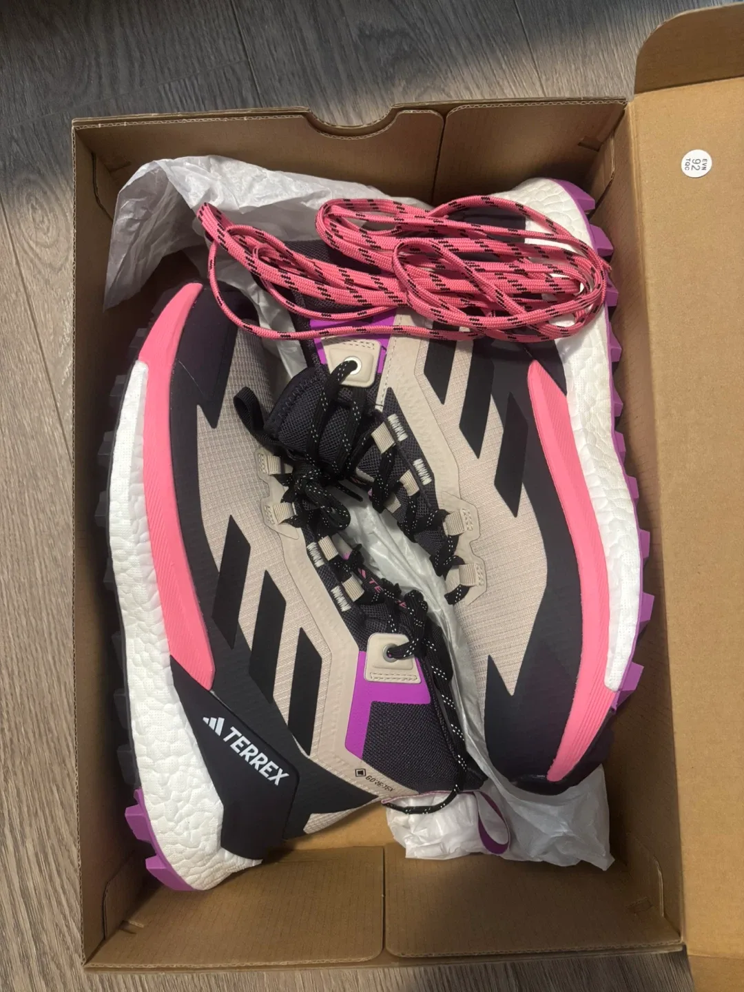 Adidas Terrex Free Hiker 2 GTX Women's Hiking Shoes - Size 9.5 thumbnail