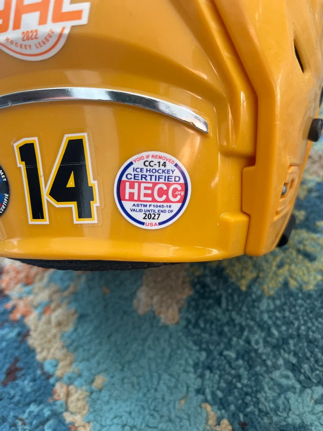 Bauer Ice Hockey Helmet - Yellow image indicator(2)