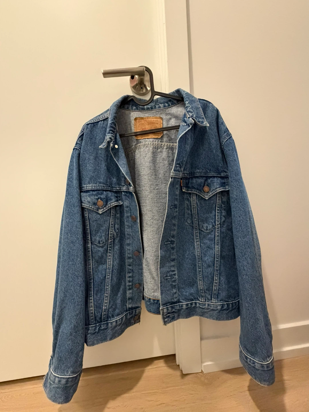 Levi's Denim Jacket (Orange label)