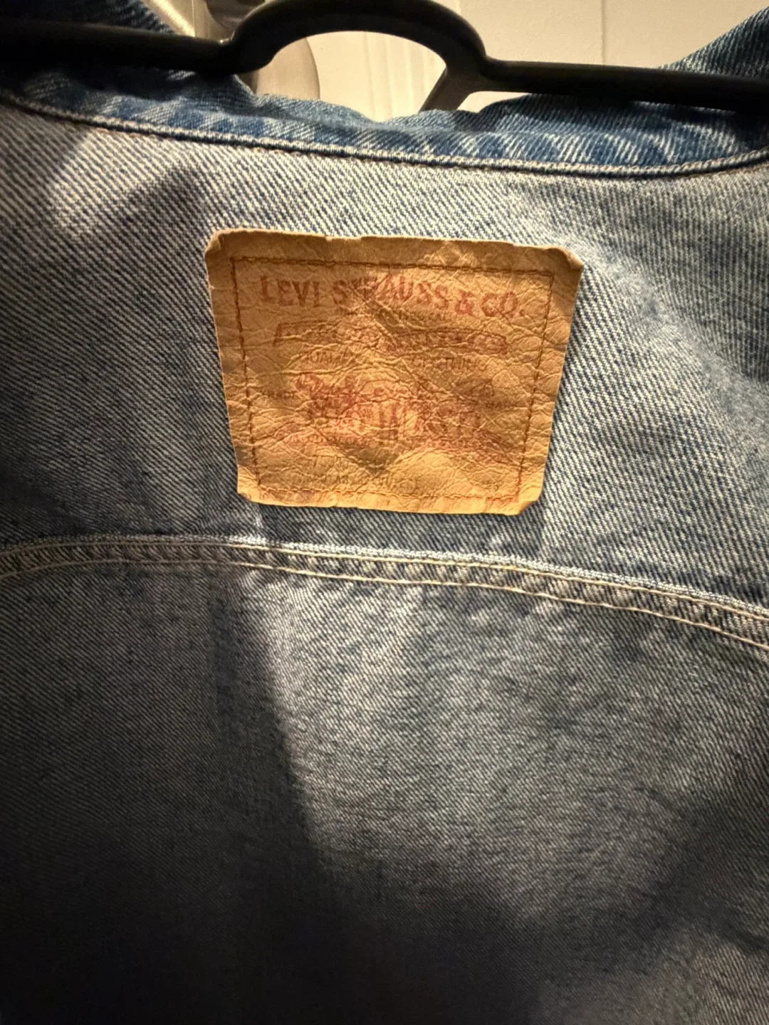 Levi's Denim Jacket (Orange label) image indicator(3)
