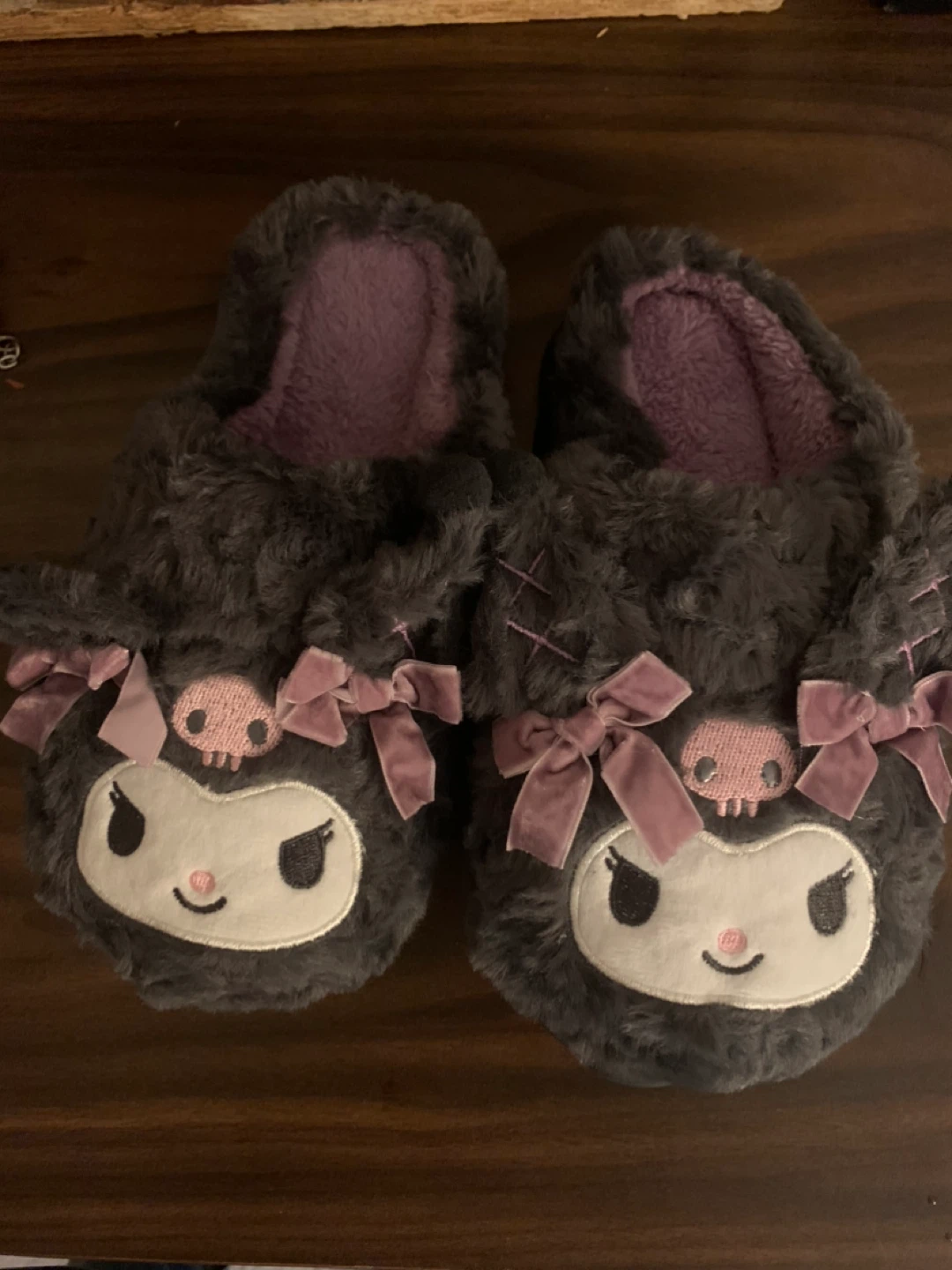 Kuromi Slippers - Size 8