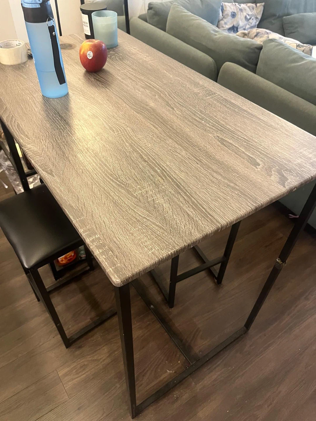 Bar Height Dining Table with Stools - photo 3