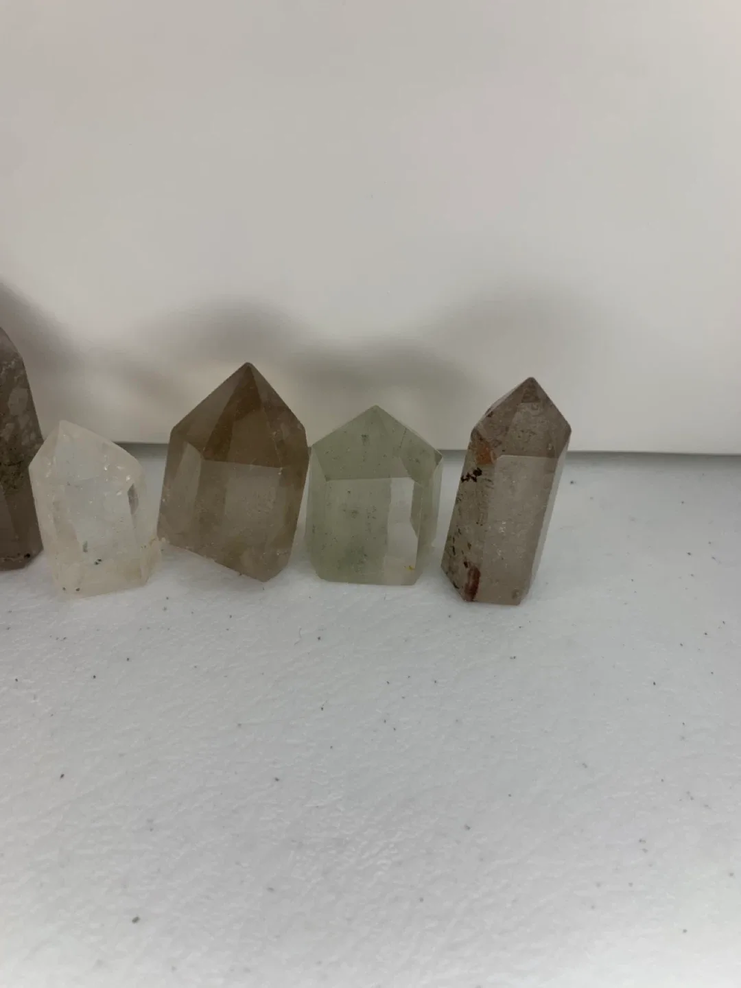 Garden Quartz and Smokey Quartz Crystal Towers image indicator(5)