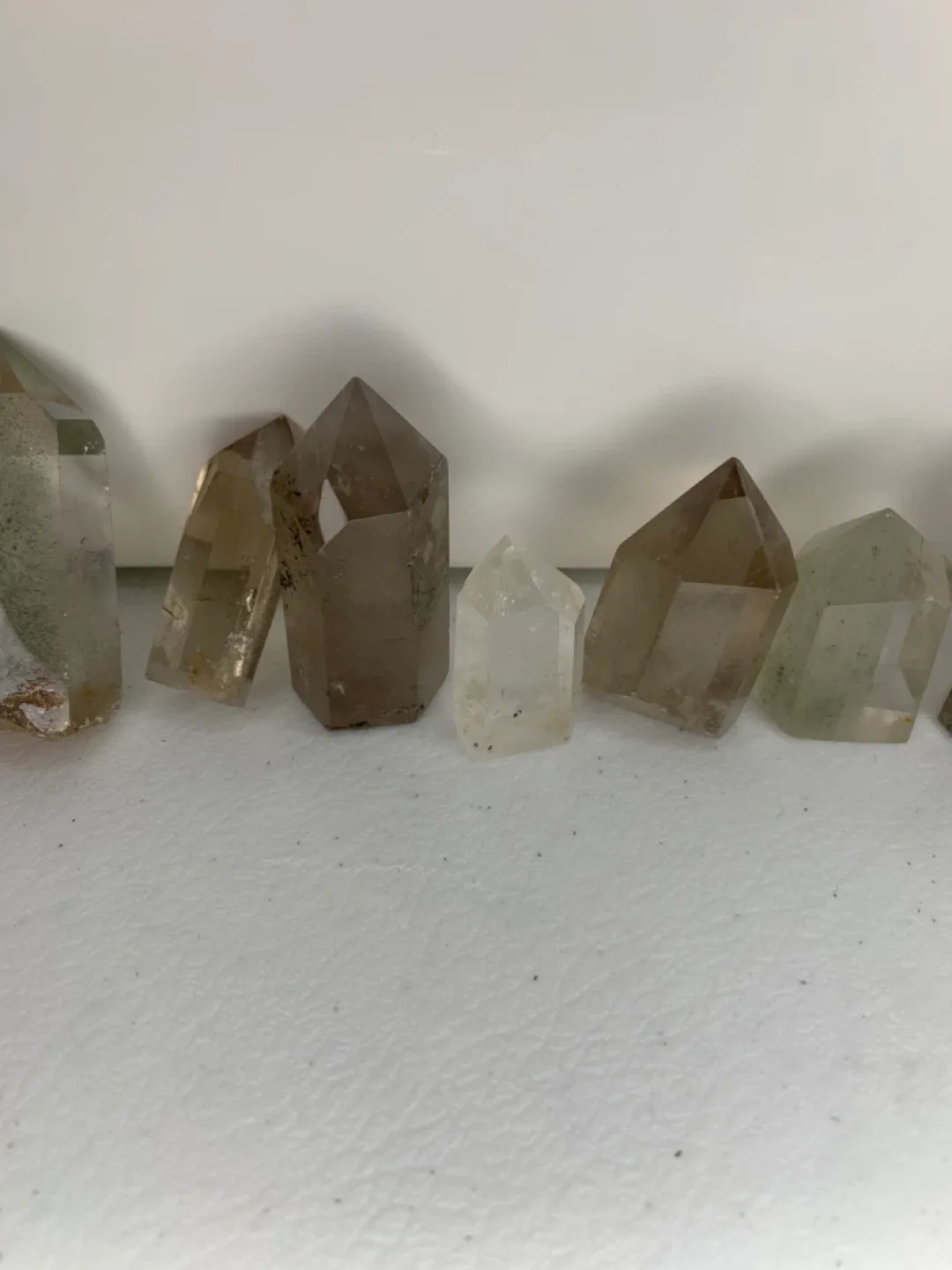 Garden Quartz and Smokey Quartz Crystal Towers image indicator(4)