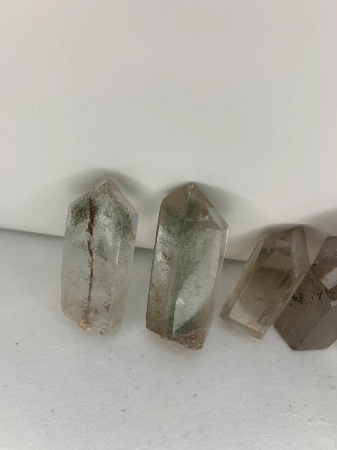 Garden Quartz and Smokey Quartz Crystal Towers image indicator(3)