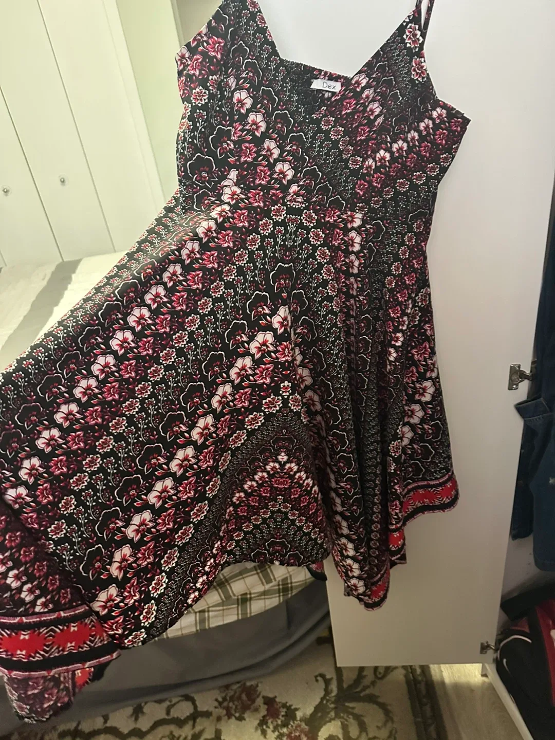 Dex Floral Print Dress - Size S image indicator(2)