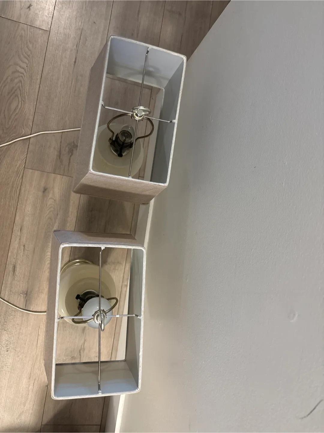 Pair of Rectangle Shade Lamps image indicator(10)