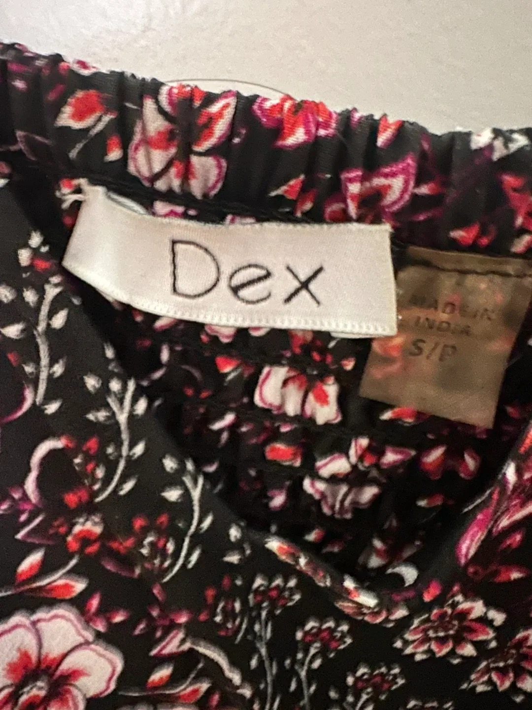 Dex Floral Print Dress - Size S image indicator(4)