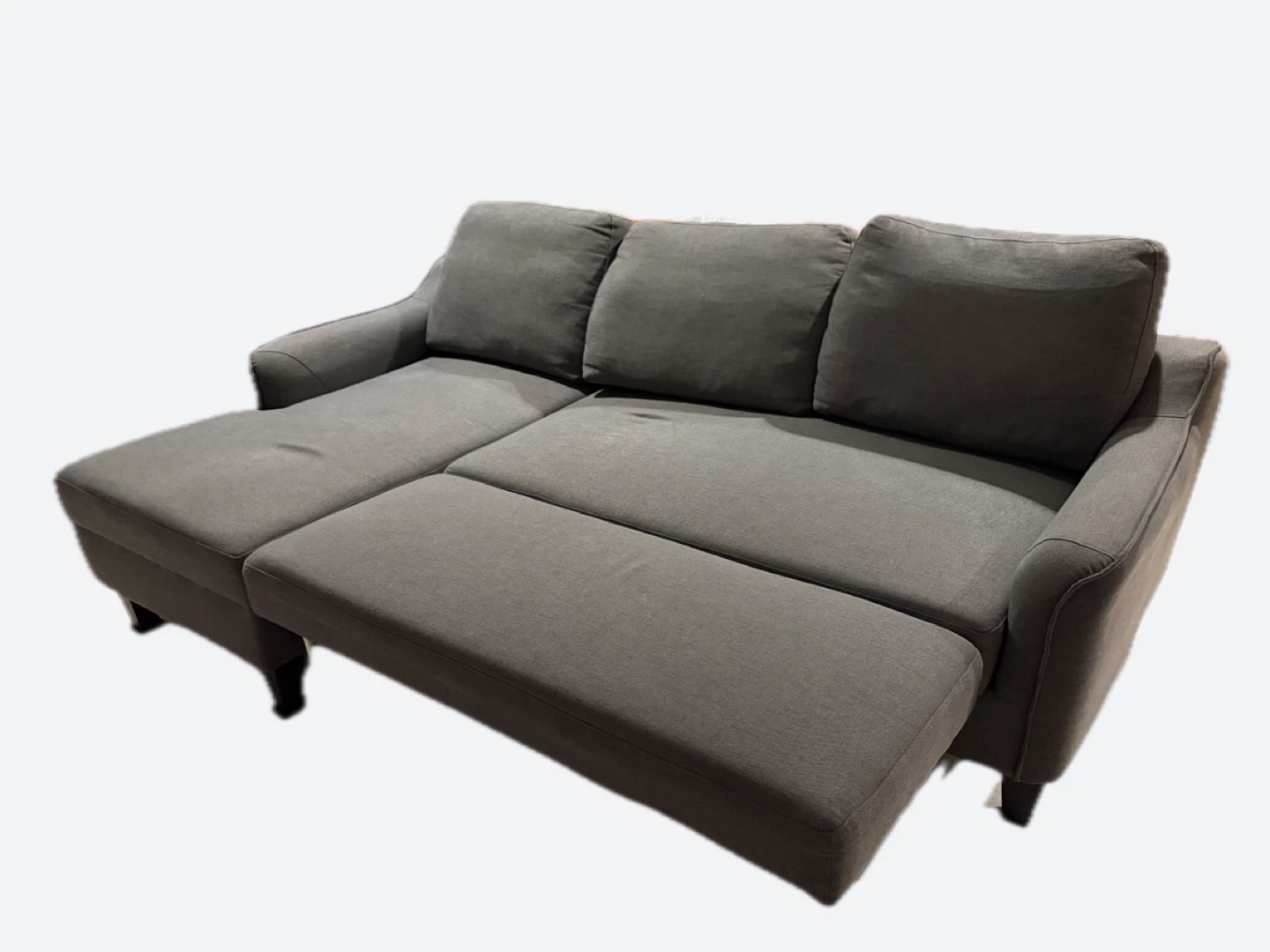 Gray Sectional Sofa with Chaise