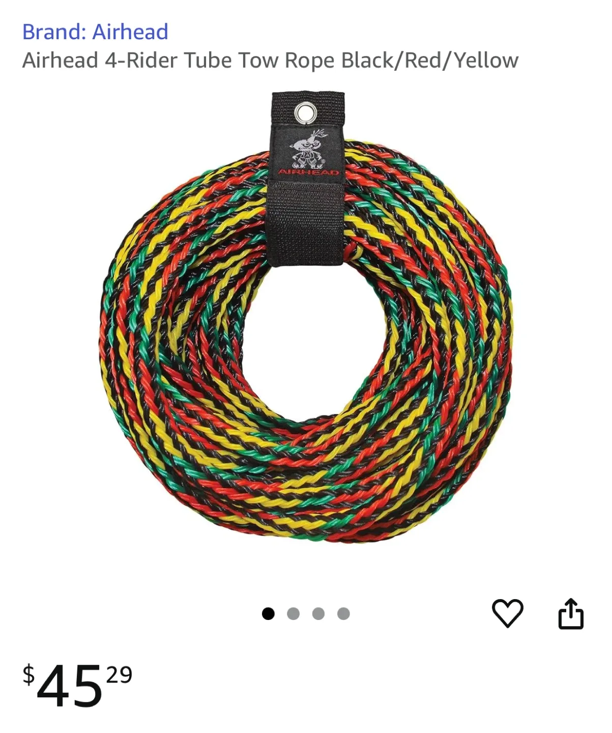 Airhead Deluxe Tube Tow Rope - 60 Feet image indicator(2)