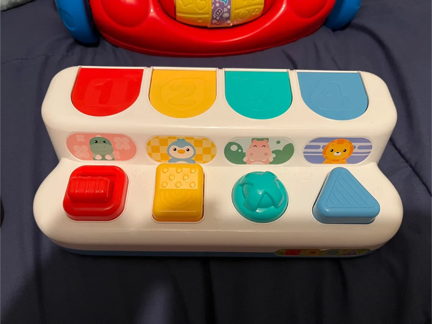 Baby Toy Lot -Unicorn is new, others hardly used image indicator(6)