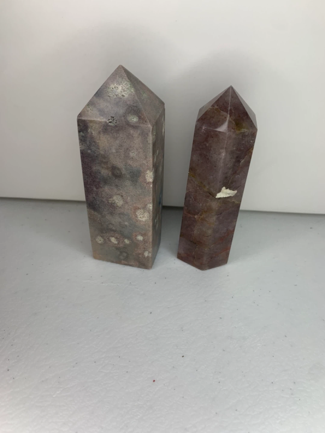 Jasper Crystal Tower Points - photo 2