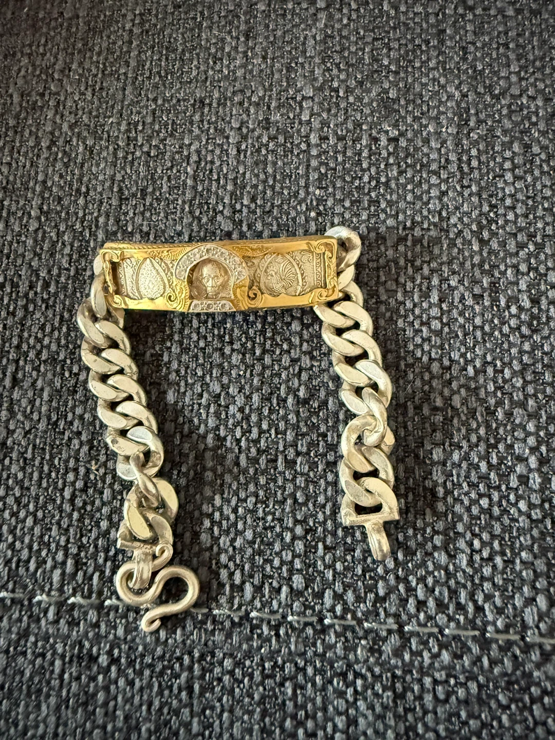 Vintage Silver & Gold Bracelet - photo 2