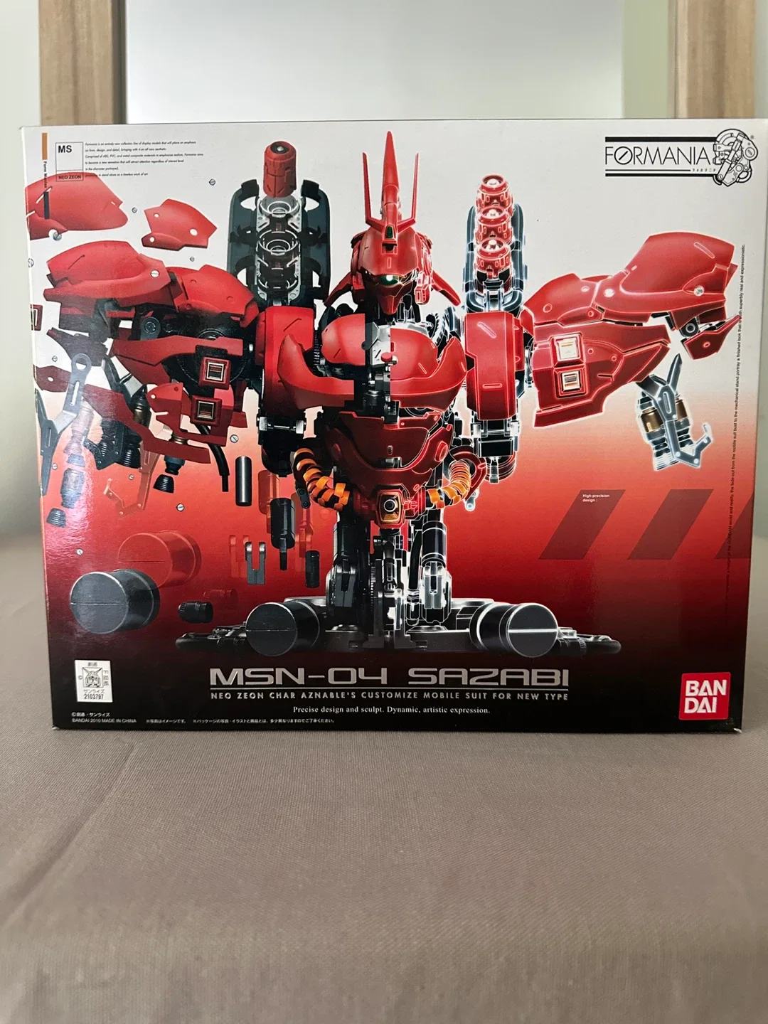 Formania MSN-04 Sazabi Action Figure by Bandai thumbnail