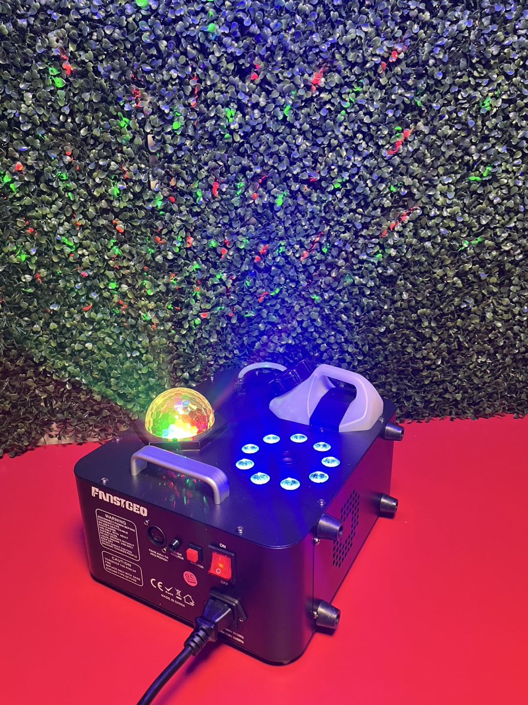 Fanstgeo Fog Machine with LED Light