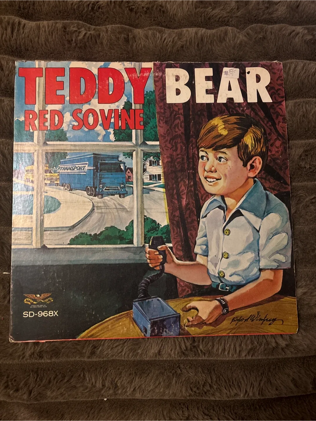 Teddy Bear by Red Sovine Vinyl Record thumbnail